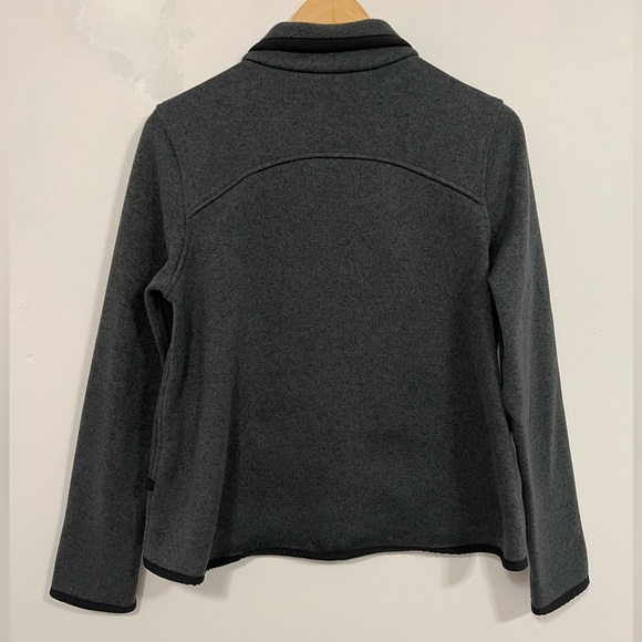 Lululemon Its Fleecing Cold Zip Up Heathered Black/Black 6 - Picture 15 of 16